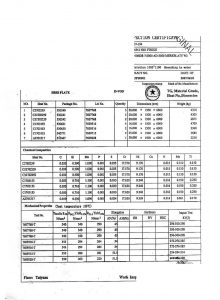 Сертификат качества — лист горячекатаный AISI 321 (1.4541), 16–30 мм